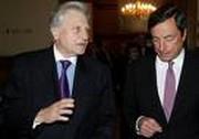 Jean-Claude Trichet e Mario Draghi
